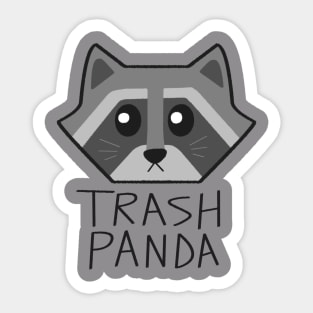 Raccoon Trash Panda Sticker